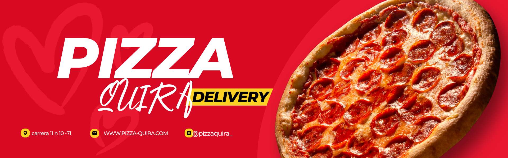 Banner Pizza Quira